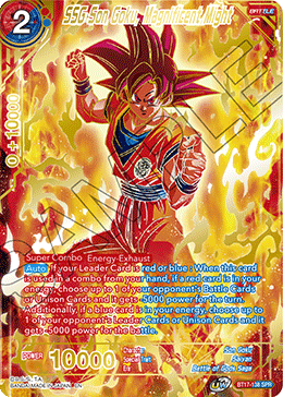 SSG Son Goku, Magnificent Might (SPR) (BT17-138) [Ultimate Squad]