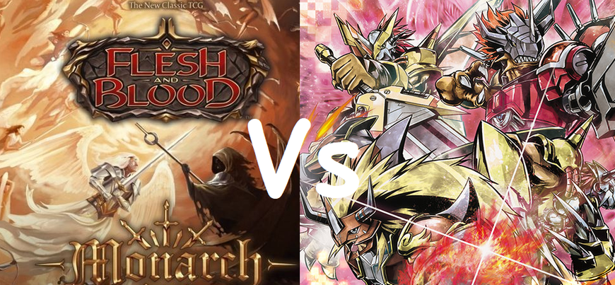 Booster Battle - Digimon: Great Legend Vs. Flesh & Blood: Monarch