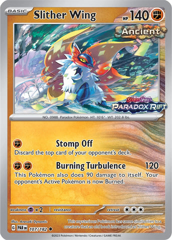 Slither Wing (107/182) (Store Exclusive Promo) [Miscellaneous Cards]