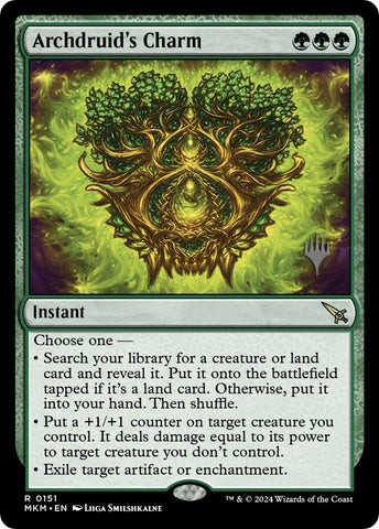 Archdruid's Charm (Promo Pack) [Murders at Karlov Manor Promos]