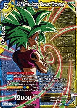 SS2 Kefla, Super-Powered Hindrance (Tournament Pack Vol. 8) (Winner) (P-390) [Tournament Promotion Cards]