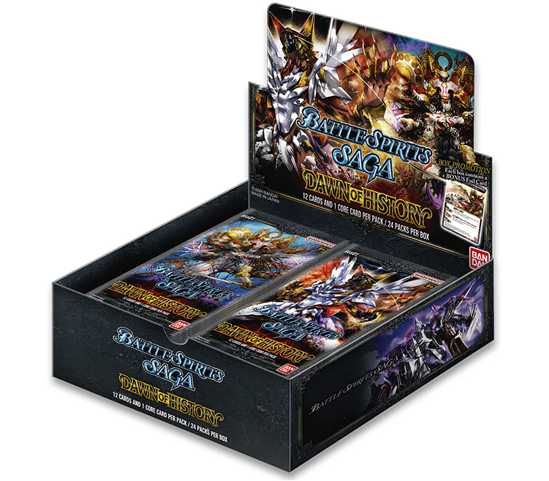 Battle Spirits Saga TCG: Dawn of History Booster Display (BSS01)