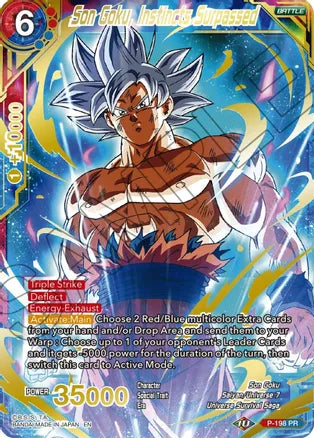 Son Goku, Instincts Surpassed (Gold Stamped) (P-198) [Mythic Booster]
