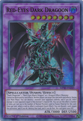 Red-Eyes Dark Dragoon [MP20-EN249] Ultra Rare