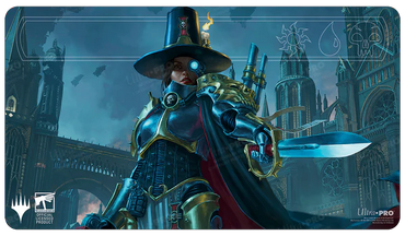 Warhammer 40K Commander Inquisitor Greyfax Standard Gaming Playmat for Magic: The Gathering