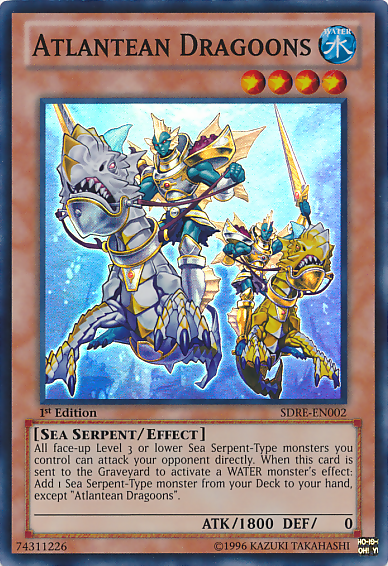 Atlantean Dragoons [SDRE-EN002] Super Rare