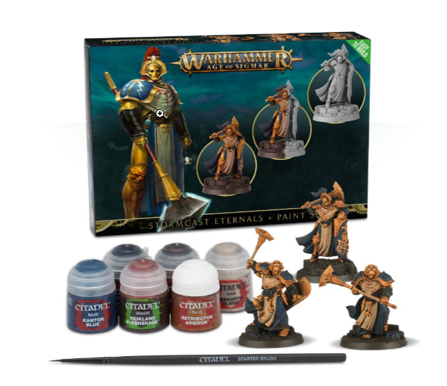 Stormcast Eternals + Paint Set