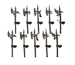 Chaos Warrior Halberds Upgrade Pack