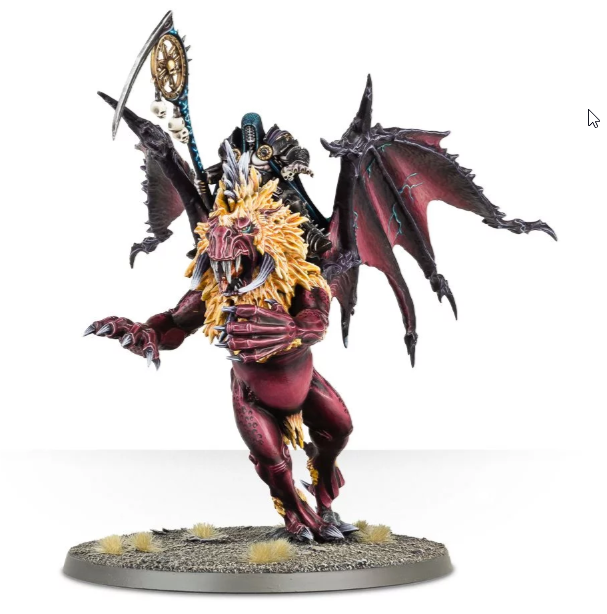 Chaos Sorcerer Lord on Manticore