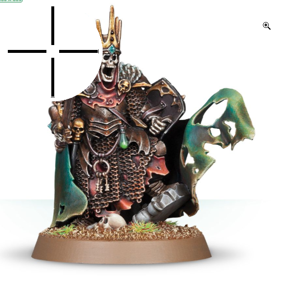 Wight King with Baleful Tomb Blade