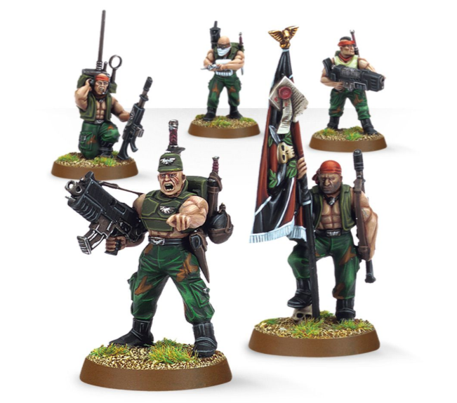 Catachan Command Squad