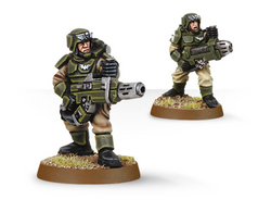 Cadian with Plasma Gun and Meltagun