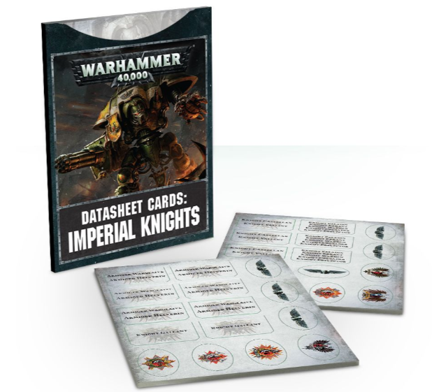 Datasheet Cards: Imperial Knights