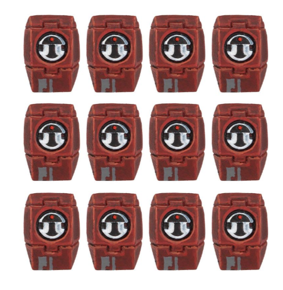 Farsight Enclave Fire Warriors Shoulder Pads