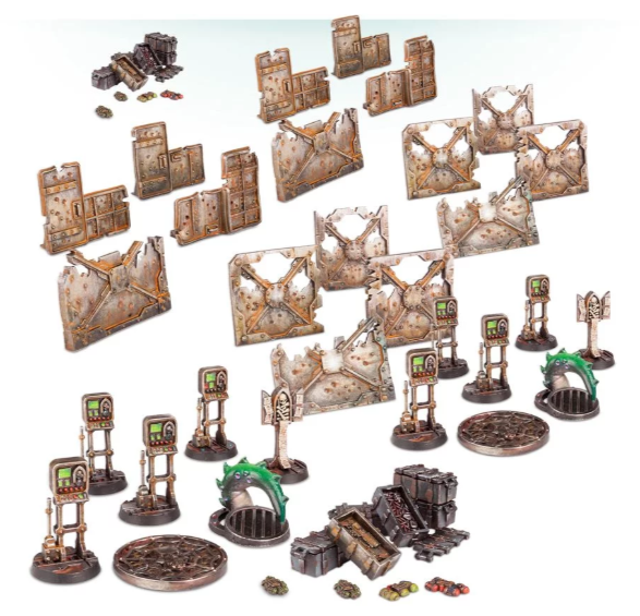 Necromunda Barricades and Objectives