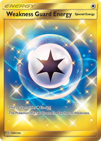 Weakness Guard Energy (258/236) [Sun & Moon: Unified Minds]