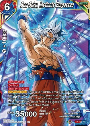 Son Goku, Instincts Surpassed (P-198) [Mythic Booster]