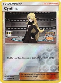 Cynthia (119/156) (Regional Championship Promo) [Sun & Moon: Ultra Prism]