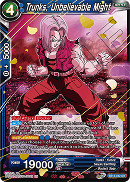 Trunks, Unbelievable Might (BT13-042) [Supreme Rivalry]