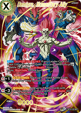 Demigra, Momentary Ally (Special Rare) (BT13-123) [Supreme Rivalry]