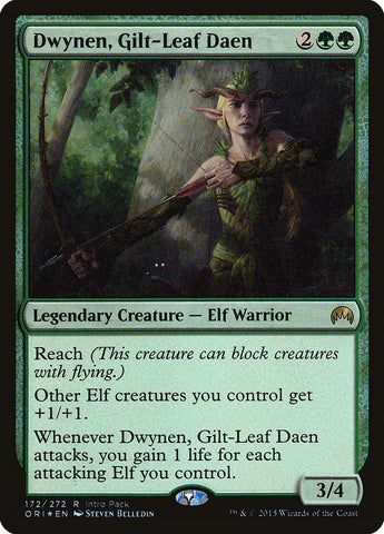 Dwynen, Gilt-Leaf Daen (Intro Pack) [Magic Origins Promos]