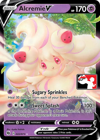 Alcremie V (22/73) [Prize Pack Series One]