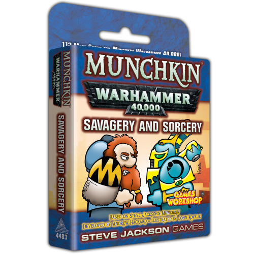 Munchkin 40k: Savagery and sorcery