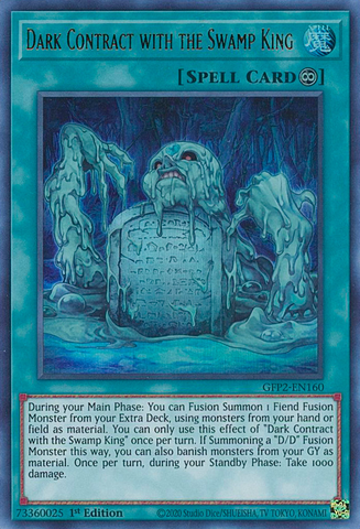 Dark Contract with the Swamp King [GFP2-EN160] Ultra Rare