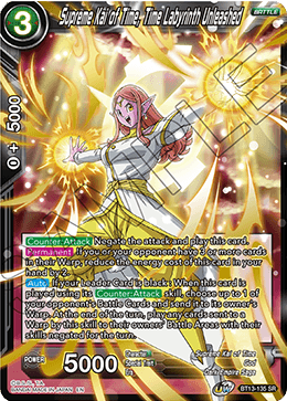 Supreme Kai of Time, Time Labyrinth Unleashed (BT13-135) [Supreme Rivalry]