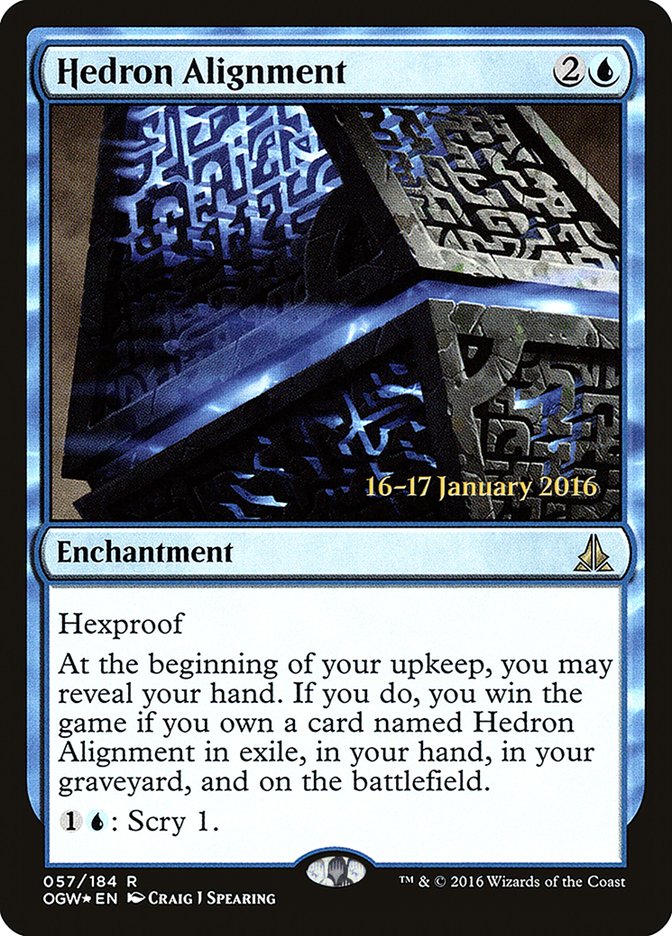 Hedron Alignment [Oath of the Gatewatch Prerelease Promos]
