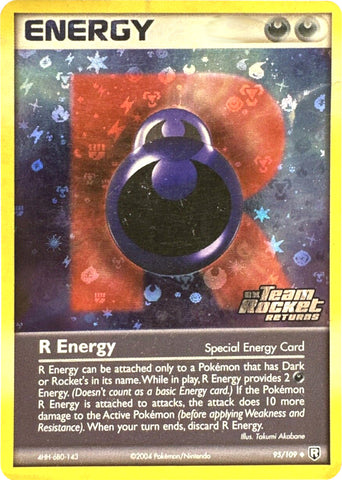 R Energy (95/109) (Stamped) [EX: Team Rocket Returns]