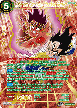 Kaio-Ken Son Goku, Decisive Battle (SPR) (BT15-066) [Saiyan Showdown]