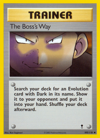 The Boss's Way (105/110) [Legendary Collection]