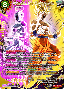 SS Son Goku & Frieza, Miraculous Conclusion (BT14-152) [Cross Spirits]
