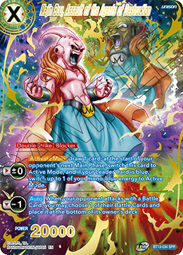 Majin Buu, Assault of the Agents of Destruction (Special Rare) (BT13-034) [Supreme Rivalry]