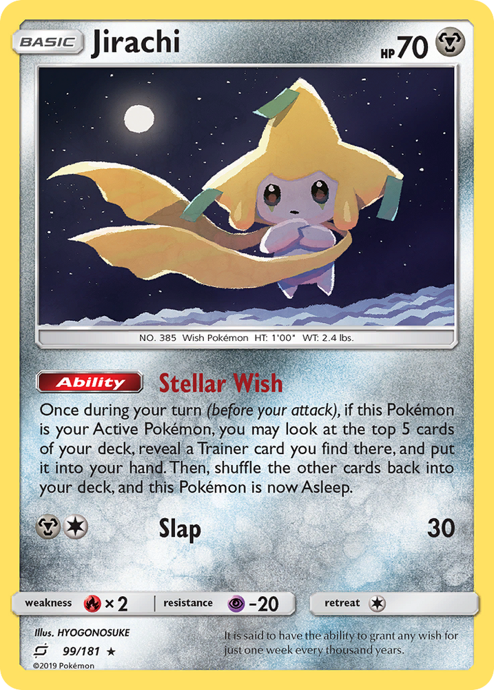 Jirachi (99/181) [Sun & Moon: Team Up]