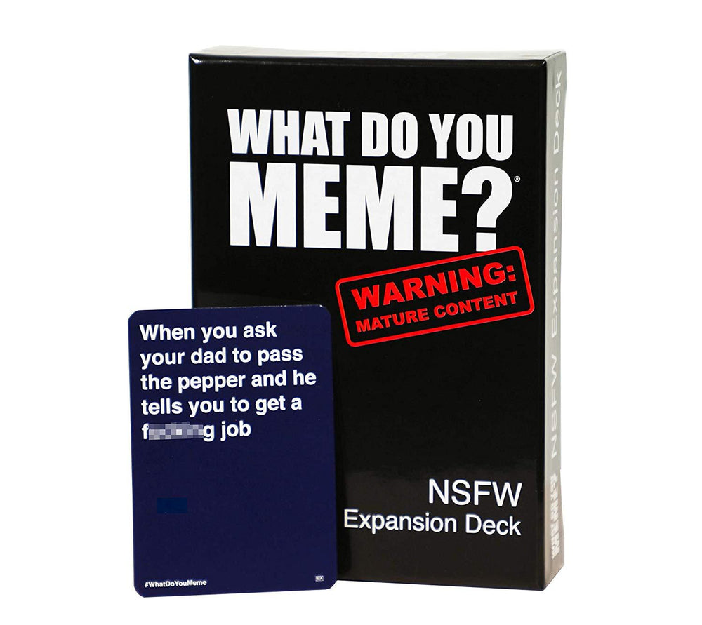 What Do You Meme? NSFW Expansion Deck