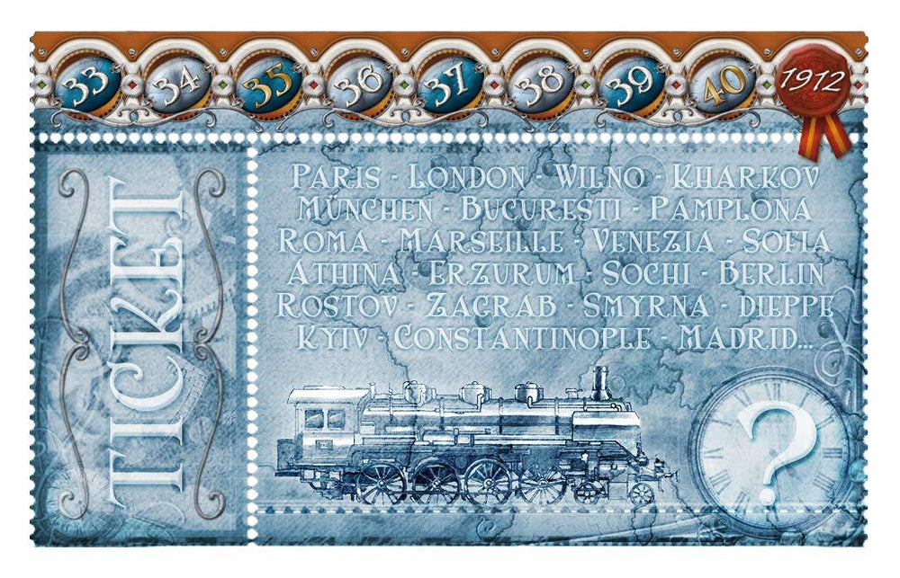 Ticket to Ride: Europa 1912