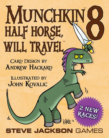 Munchkin 8" Half Horse, Will Travel Card Game