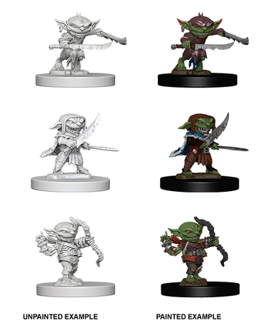 Pathfinder Deep Cuts Unpainted Miniatures: Goblins