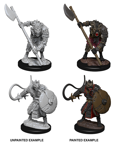 Pathfinder Deep Cuts Unpainted Miniaturess: Gnolls