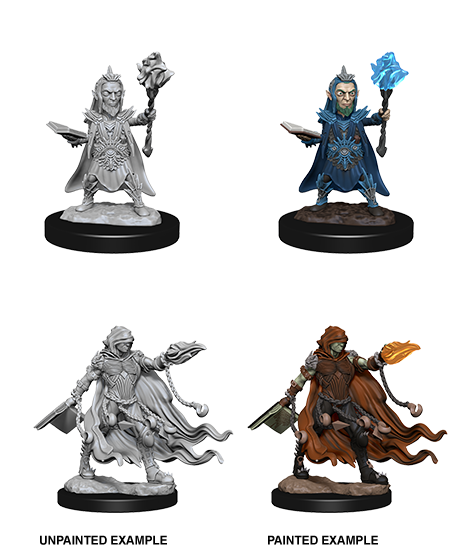 Pathfinder Deep Cuts Unpainted Miniatures: Evil Wizards