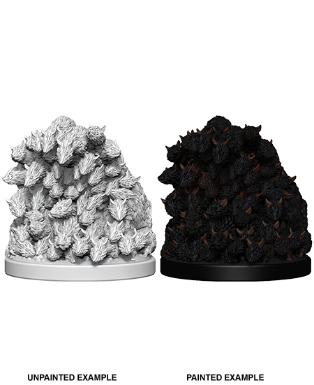 WizKids Deep Cuts Unpainted Miniatures: Swarm of Rats