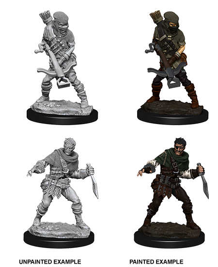 WizKids Deep Cuts Unpainted Miniatures: Bandits