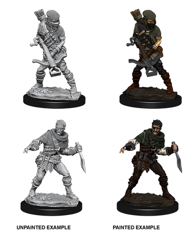 WizKids Deep Cuts Unpainted Miniatures: Bandits