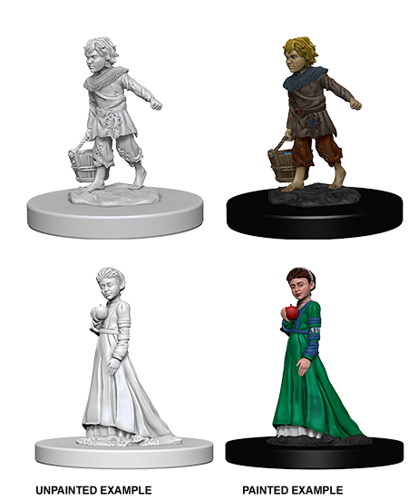 Pathfinder Deep Cuts Unpainted Miniatures: Children