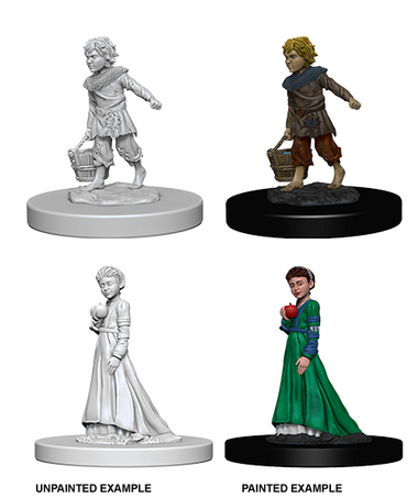 Pathfinder Deep Cuts Unpainted Miniatures: Children