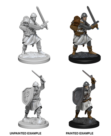 Pathfinder Deep Cuts Unpainted Miniatures: Infantrymen