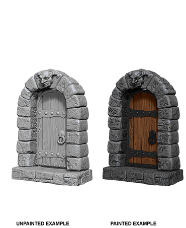 WizKids Deep Cuts Unpainted Miniatures: Doors