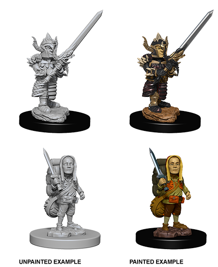 D&D Nolzur's Marvelous Miniatures: Halfling Fighter